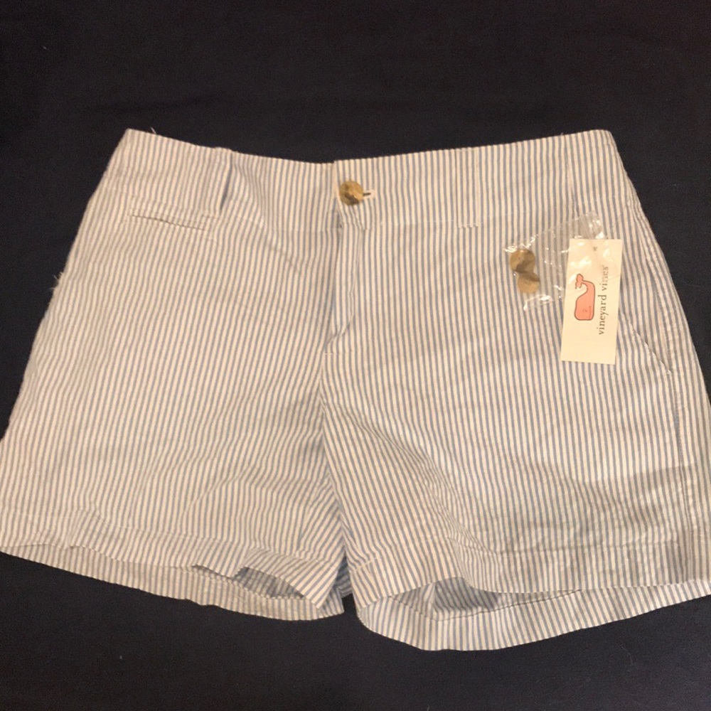 Vineyard Vines Seersucker Shorts NWT Size 2